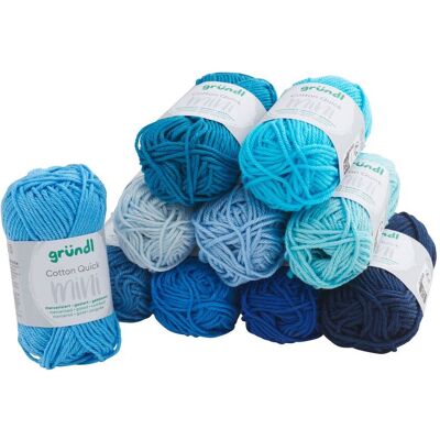 Gründl Cotton Quick Mini "Shades of Blue" Gründl Cotton Quick Mini "Shades of Blue"