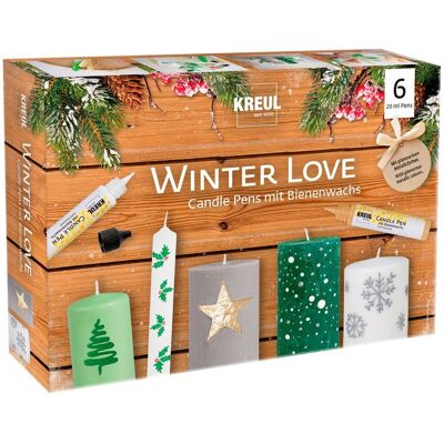Kreul Kreative KREUL Candle Pen "Winter Love" 6er-Set Kreul Kreative KREUL Candle Pen "Winter Love" 6er-Set