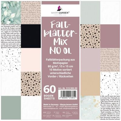 MarpaJansen Faltblätter-Mix "Natural" MarpaJansen Faltblätter-Mix "Natural"