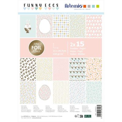 Artemio Papier-Block "Funny Eggs" Artemio Papier-Block "Funny Eggs"