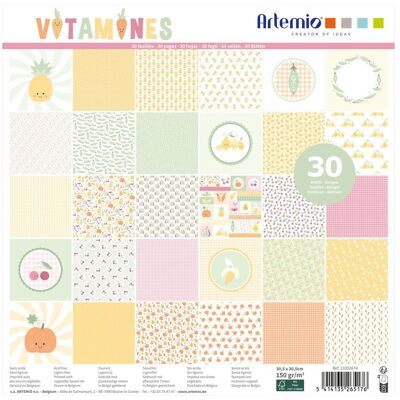Artemio Scrapbook-Block "Vitamine" Artemio Scrapbook-Block "Vitamine"