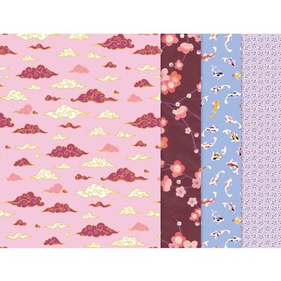 Décopatch Pocket Hot-Foil Collection Mix and Patch "Reise nach Japan" Décopatch Pocket Hot-Foil Collection Mix and Patch "Reise nach Japan"