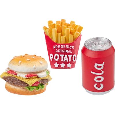 HobbyFun Minatur-Set "Fastfood" HobbyFun Minatur-Set "Fastfood"