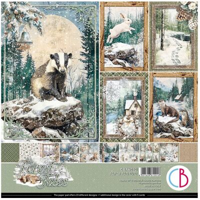 Ciao Bella Scrapbook-Papier "Forest Tales" Ciao Bella Scrapbook-Papier "Forest Tales"