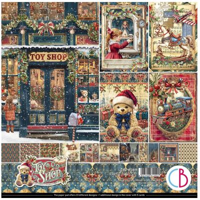 Ciao Bella Scrapbook-Papier "Toy Shop" Ciao Bella Scrapbook-Papier "Toy Shop"