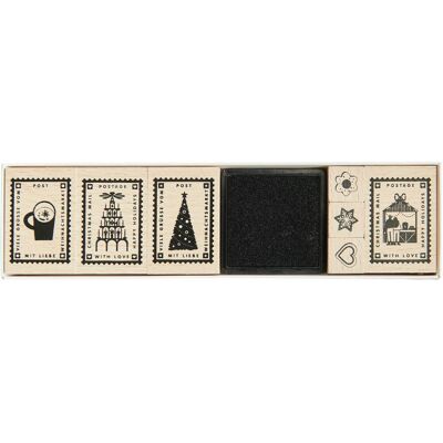 Rico Design Stempel-Set "Weihnachtspost" Rico Design Stempel-Set "Weihnachtspost"