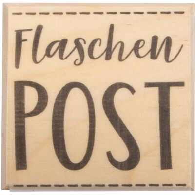 BUTTERER Stempel "Flaschenpost" BUTTERER Stempel "Flaschenpost"