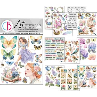 Ciao Bella Art Stickers "Daydreams" Ciao Bella Art Stickers "Daydreams"