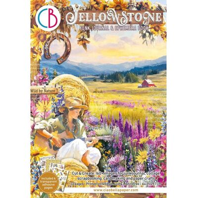 Ciao Bella Junk Journal & Ephemera Book "Yellowstone" Ciao Bella Junk Journal & Ephemera Book "Yellowstone"