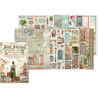 Stamperia Junk Journal Book "Art of Travelling" Stamperia Junk Journal Book "Art of Travelling"