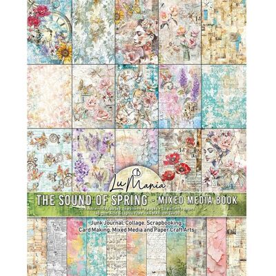 Ciao Bella Mixed Media Book "The Sound of Spring" Ciao Bella Mixed Media Book "The Sound of Spring"
