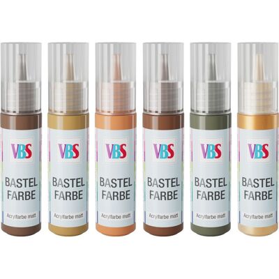 VBS Bastelfarben-Set "Whispering Woods", 6 x 20 ml VBS Bastelfarben-Set "Whispering Woods", 6 x 20 ml