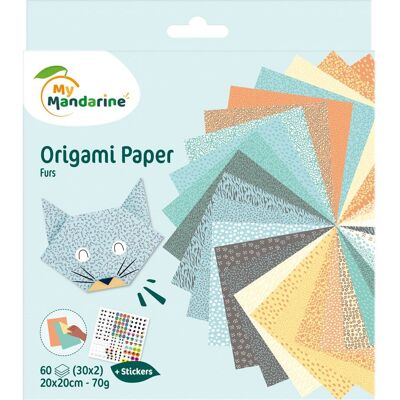 My Mandarine Faltpapier-Sortiment "Tiere" My Mandarine Faltpapier-Sortiment "Tiere"