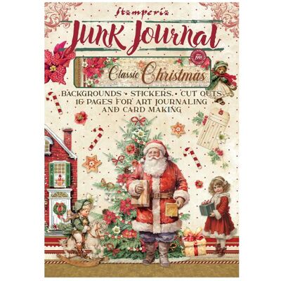 Stamperia Junk Journal Book "Classic Christmas" Stamperia Junk Journal Book "Classic Christmas"