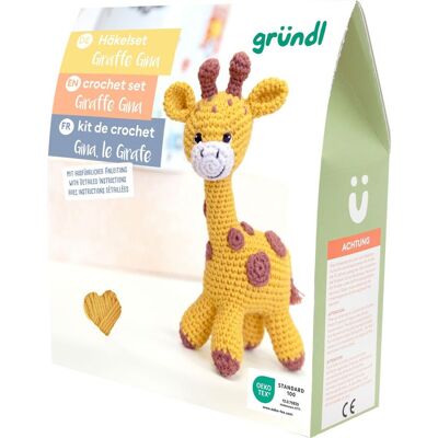 Gründl Häkelset "Giraffe Gina" Gründl Häkelset "Giraffe Gina"