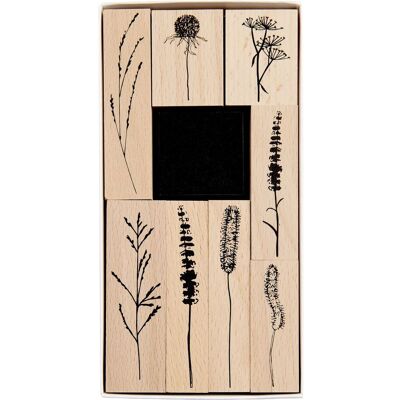 Rico Design XL Stempel-Set "In the Meadow" Rico Design XL Stempel-Set "In the Meadow"