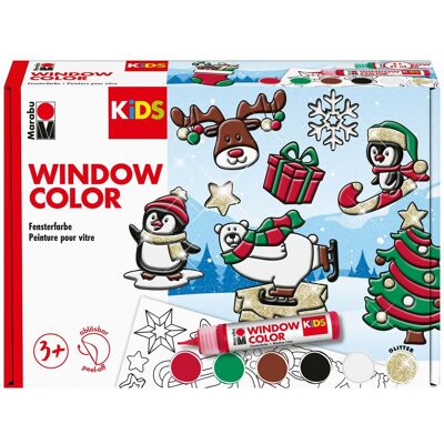 Marabu KiDS Window Color "Winterspaß", 6 x 25 ml Marabu KiDS Window Color "Winterspaß", 6 x 25 ml