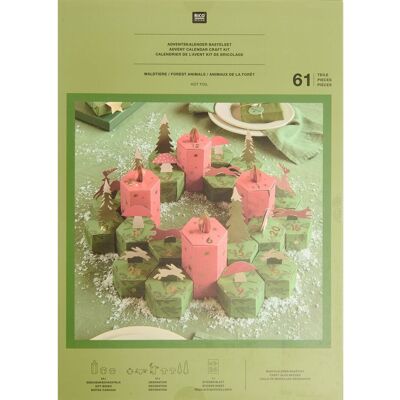 Rico Design Adventskalender Bastelset "Waldtiere" Rico Design Adventskalender Bastelset "Waldtiere"