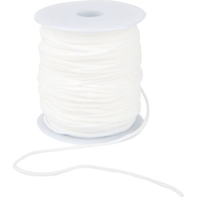 VBS XXL VBS Elastikband "2,5 mm", 50 m - Weiß VBS XXL VBS Elastikband "2,5 mm", 50 m - Weiß