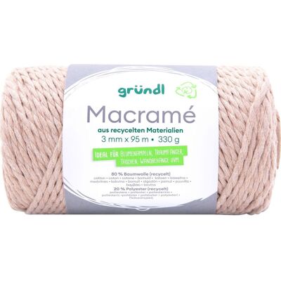 Gründl Baumwollkordel "Macramé" - Farbe 02 Gründl Baumwollkordel "Macramé" - Farbe 02