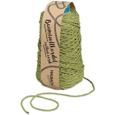 HALBACH Baumwollkordel "2 mm" - Olivgrün HALBACH Baumwollkordel "2 mm" - Olivgrün