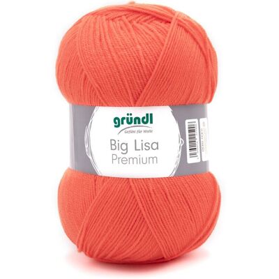 Wolle Gründl "Big Lisa Premium" - Orange Wolle Gründl "Big Lisa Premium" - Orange