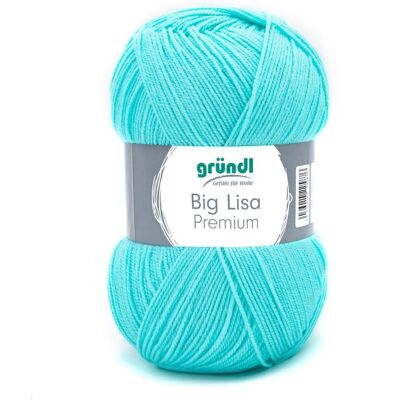 Wolle Gründl "Big Lisa Premium" - Türkis Wolle Gründl "Big Lisa Premium" - Türkis