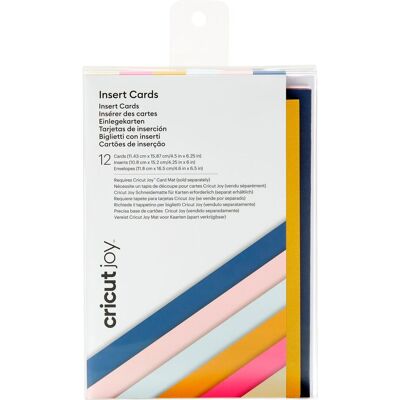 Cricut Joy Doppelkarten mit Einleger & Umschlägen "Insert Cards", 11,43 x 15,87 - Sensei Sampler Cricut Joy Doppelkarten mit Einleger & Umschlägen "Insert Cards", 11,43 x 15,87 - Sensei Sampler