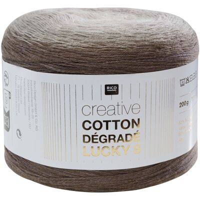 Rico Design - Creative Cotton Dégradé Lucky 8 - Farbe 019 - Garn Rico Design - Creative Cotton Dégradé Lucky 8 - Farbe 019 - Garn
