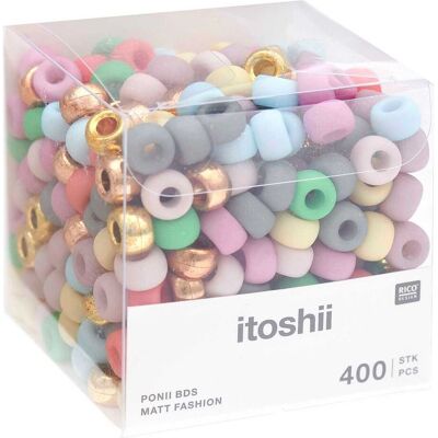 Rico Design itoshii Perlenmix "Ponii Beads" - Matt Fashion Rico Design itoshii Perlenmix "Ponii Beads" - Matt Fashion