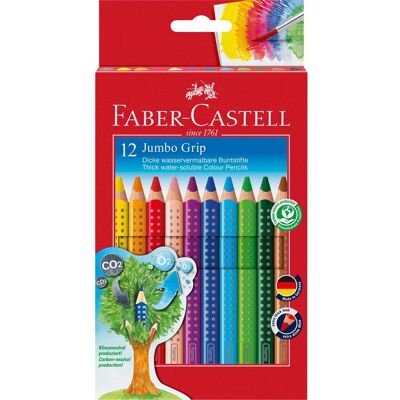 FABER-CASTELL Buntstifte "Jumbo Grip" - 12er-Set FABER-CASTELL Buntstifte "Jumbo Grip" - 12er-Set