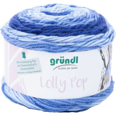 Gründl Wolle "Lolly Pop" - Blueberry Swirl, Farbe 03 Gründl Wolle "Lolly Pop" - Blueberry Swirl, Farbe 03