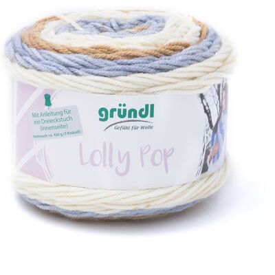 Gründl Wolle "Lolly Pop" - Cappuccino Pop, Farbe 12 Gründl Wolle "Lolly Pop" - Cappuccino Pop, Farbe 12