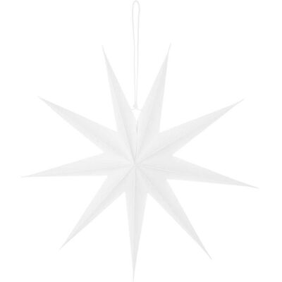 Rico Design Papierstern, 45 cm - Weiß Rico Design Papierstern, 45 cm - Weiß