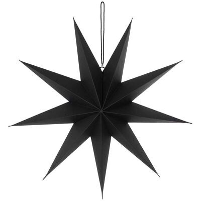 Rico Design Papierstern, 45 cm - Schwarz Rico Design Papierstern, 45 cm - Schwarz
