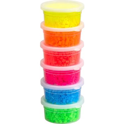 KNORR prandell Bügelperlen-Set, 3.000 Stück - Neon KNORR prandell Bügelperlen-Set, 3.000 Stück - Neon