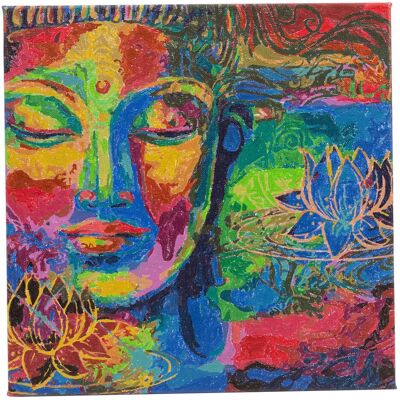Craft Buddy Malen nach Zahlen auf Keilrahmen, 30 x 30 cm - Lord Buddha Craft Buddy Malen nach Zahlen auf Keilrahmen, 30 x 30 cm - Lord Buddha