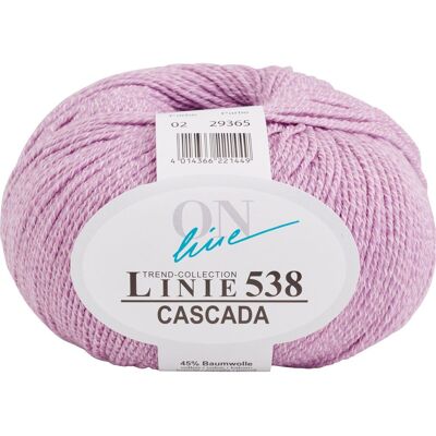 ONline Wolle Cascada, Linie 538 - Farbe 0002 ONline Wolle Cascada, Linie 538 - Farbe 0002