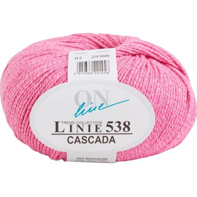 ONline Wolle Cascada, Linie 538 - Farbe 0003 ONline Wolle Cascada, Linie 538 - Farbe 0003