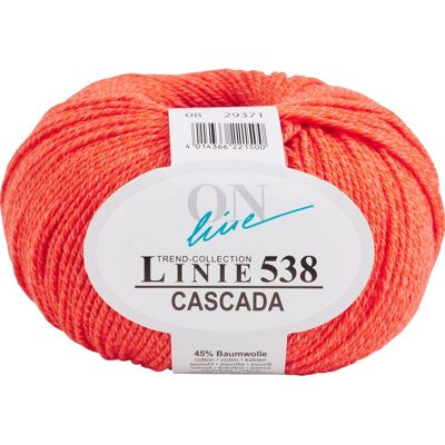 ONline Wolle Cascada, Linie 538 - Farbe 0008 ONline Wolle Cascada, Linie 538 - Farbe 0008