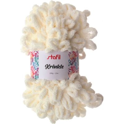 stafil Wolle "Krinkle" - Creme stafil Wolle "Krinkle" - Creme