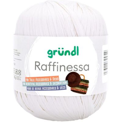 Gründl Papierwolle "Raffinessa" - Farbe 01 Gründl Papierwolle "Raffinessa" - Farbe 01
