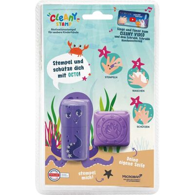Colop Cleany Stamp Handwaschstempel - Oktopus Colop Cleany Stamp Handwaschstempel - Oktopus