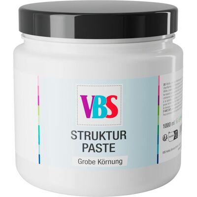 VBS Strukturpaste "Grobe Körnung" - 1.000 ml VBS Strukturpaste "Grobe Körnung" - 1.000 ml
