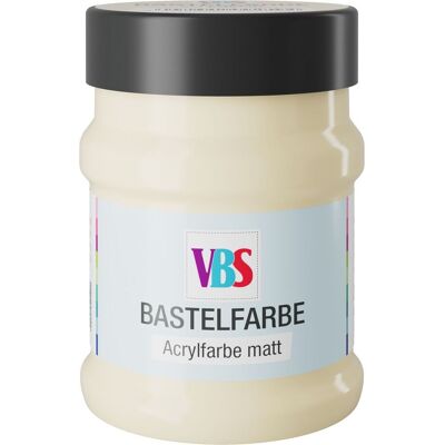 VBS Bastelfarbe, 230 ml - Elfenbein VBS Bastelfarbe, 230 ml - Elfenbein