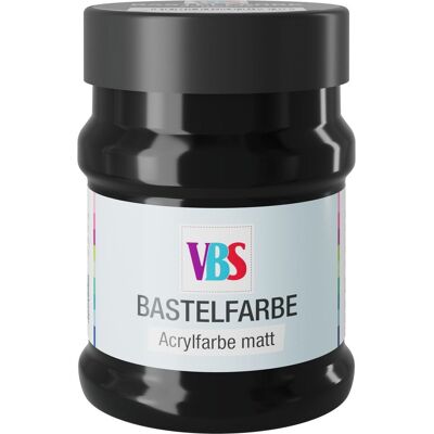 VBS Bastelfarbe, 230 ml - Schwarz VBS Bastelfarbe, 230 ml - Schwarz