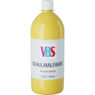 VBS Schulmalfarbe, 1000 ml - Gelb VBS Schulmalfarbe, 1000 ml - Gelb
