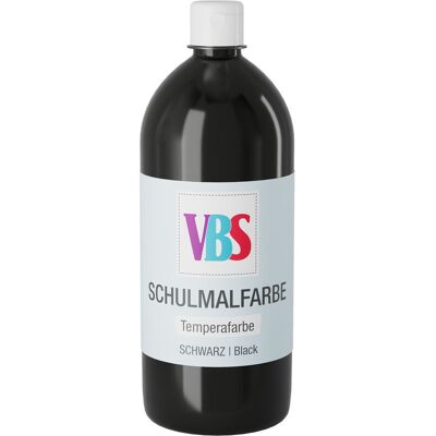 VBS Schulmalfarbe, 1000 ml - Schwarz VBS Schulmalfarbe, 1000 ml - Schwarz