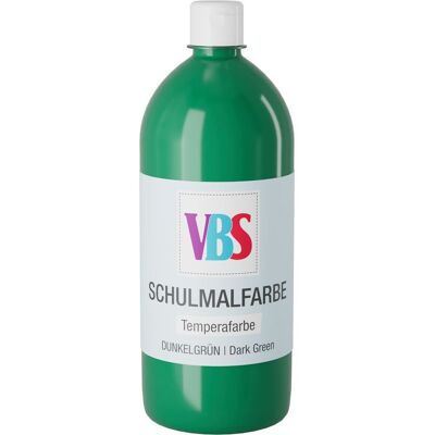 VBS Schulmalfarbe, 1000 ml - Dunkelgrün VBS Schulmalfarbe, 1000 ml - Dunkelgrün