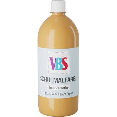 VBS Schulmalfarbe, 1000 ml - Hellbraun VBS Schulmalfarbe, 1000 ml - Hellbraun